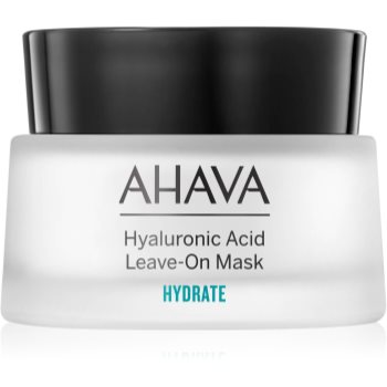 AHAVA Hyaluronic Acid Leave-On Mask crema masca hidratanta cu acid hialuronic - imagine 2